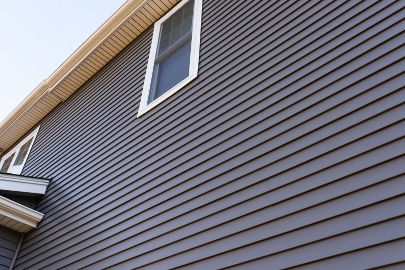 Home with Newly Installed Siding